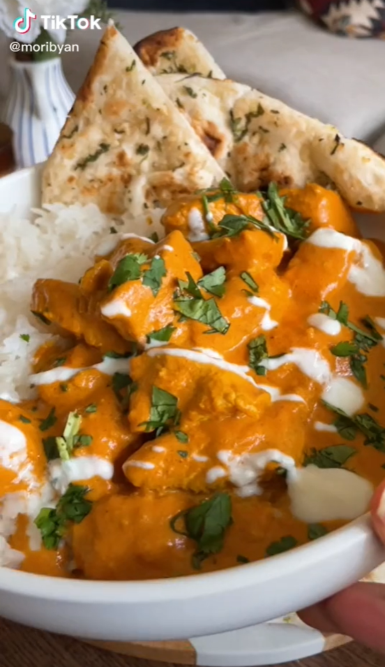 TikTok North India butter chicken recipe