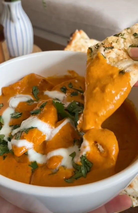 TikTok North India butter chicken recipe