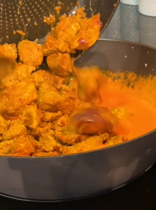 TikTok North India butter chicken recipe