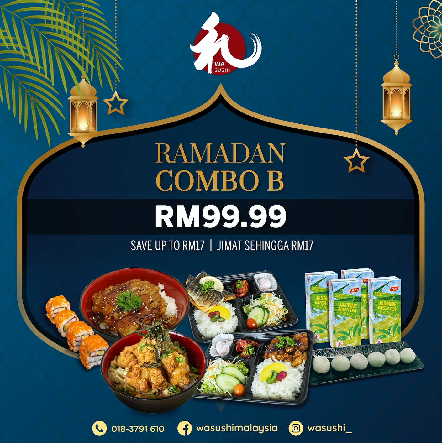Wa Sushi Ramadan Combo