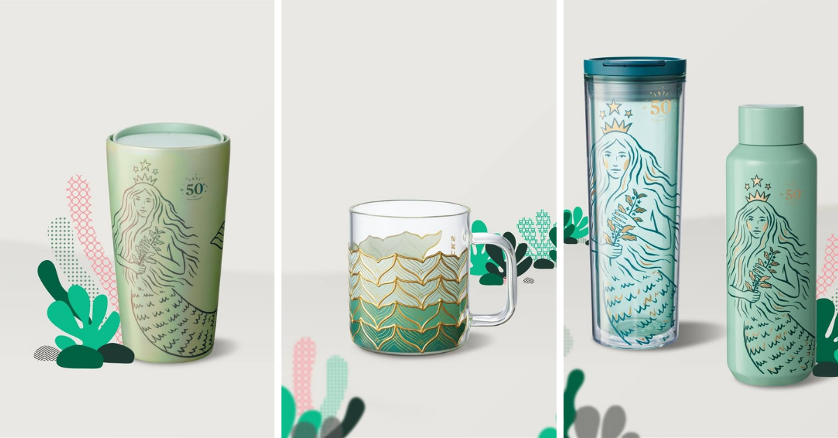 Starbucks Malaysia Releases 50th Anniversary Merchandise Collection