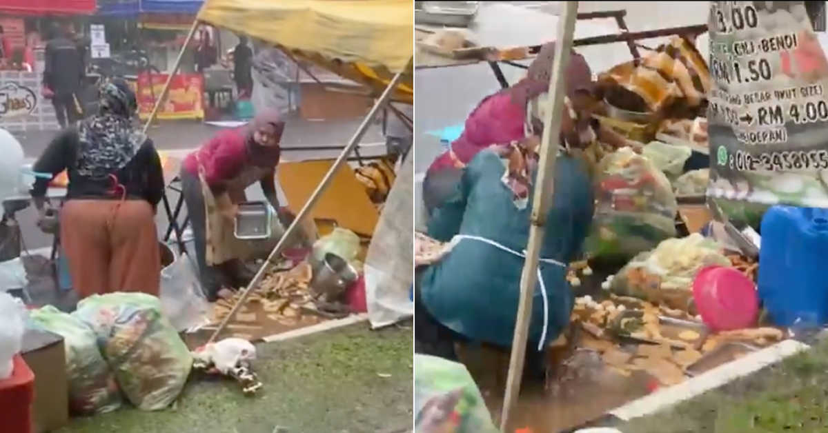 Local Yong Tau Foo Stall In Wangsa Maju Ramadan Bazaar Get Ruined By Heavy Rainstorm Kl Foodie