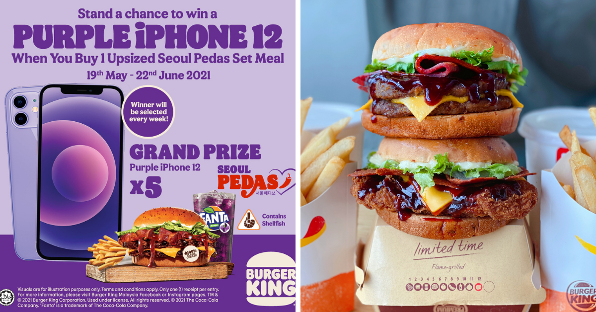Burger King Launches New Seoul Pedas Korean Burger That's Perfect For