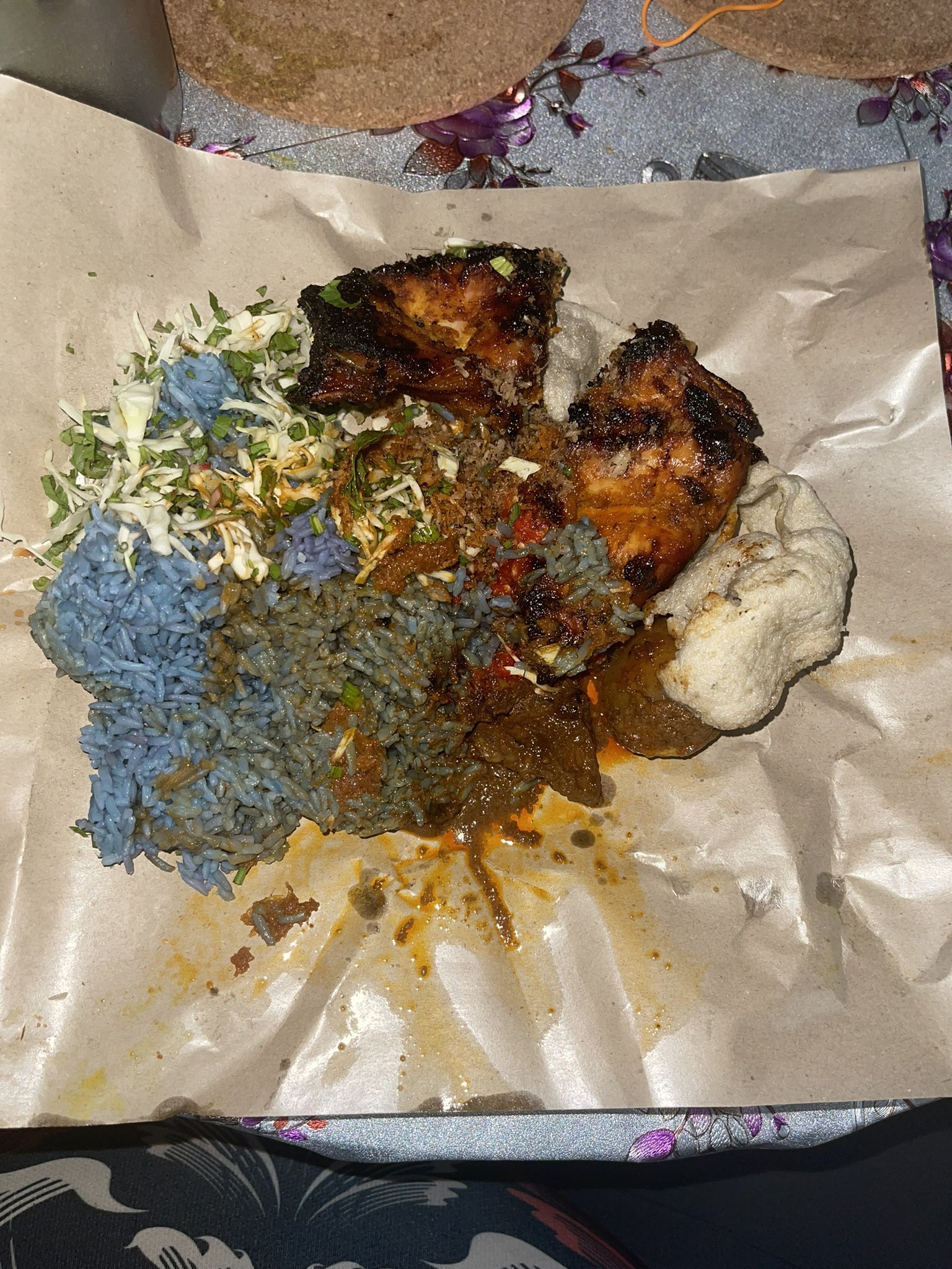 nasi kerabu stall PJ