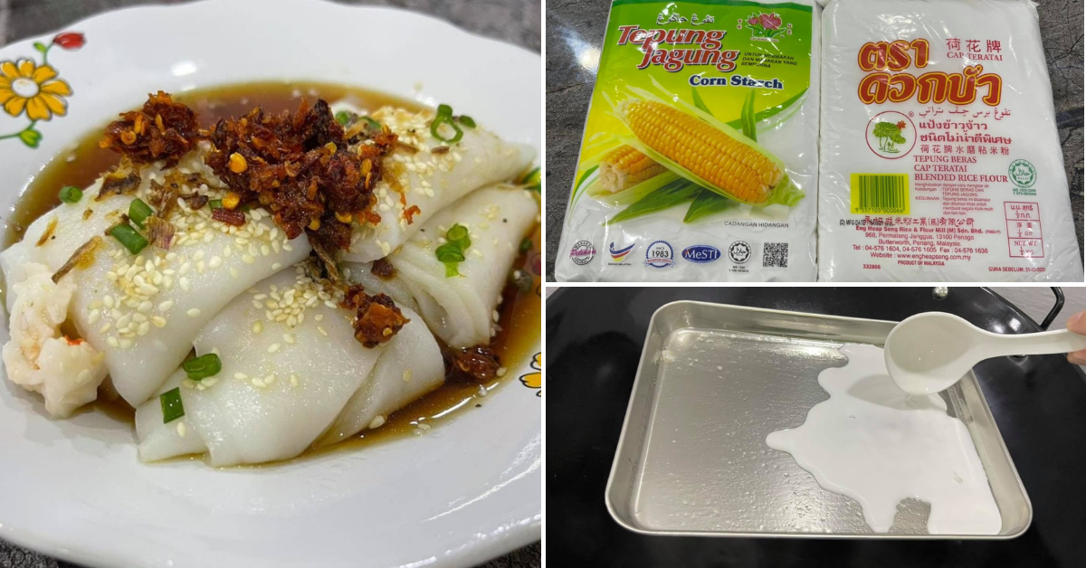 Malaysian Shared A Homemade Chee Cheong Fun Recipe That We Can All ...