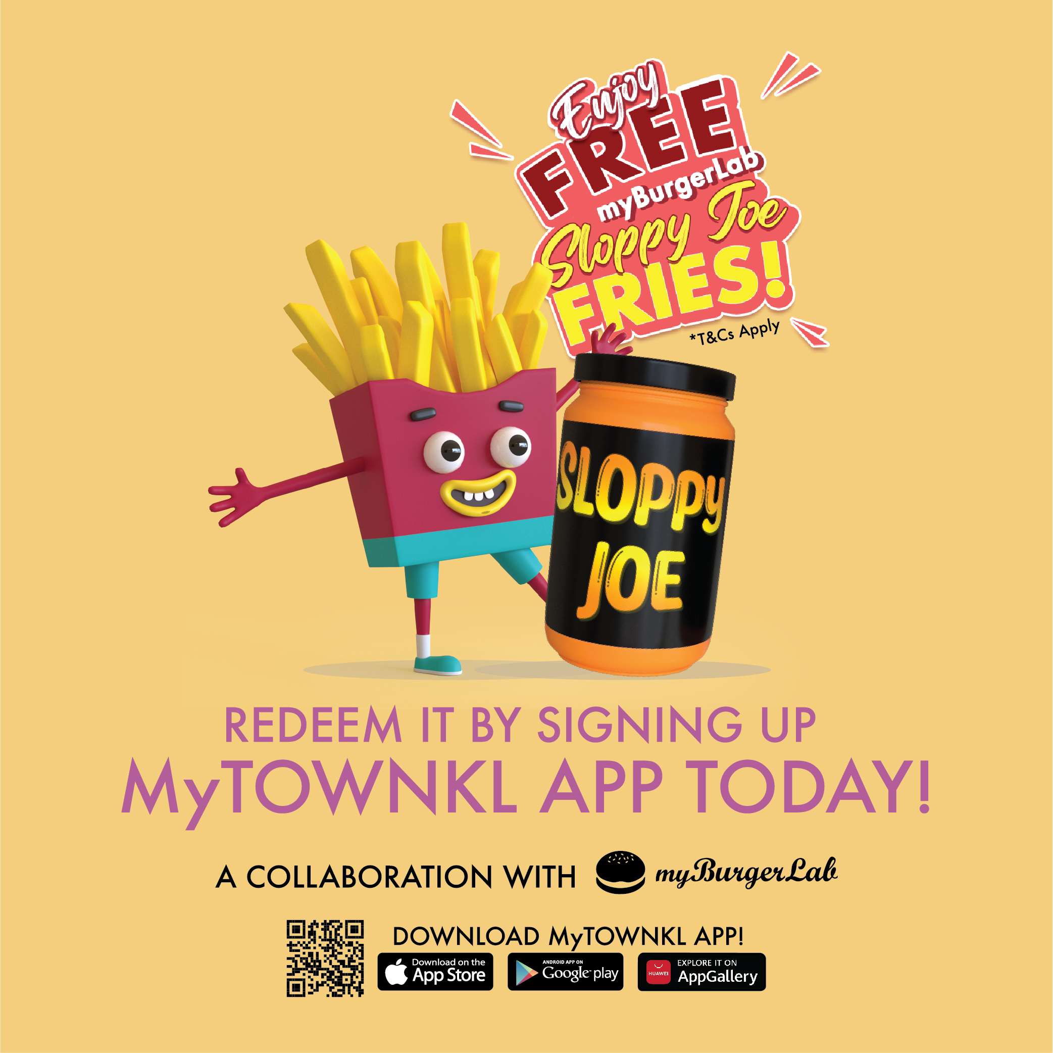 Keep Your Eyes on Fries Prize with MyTOWNKL Friends of Fries - KL Foodie