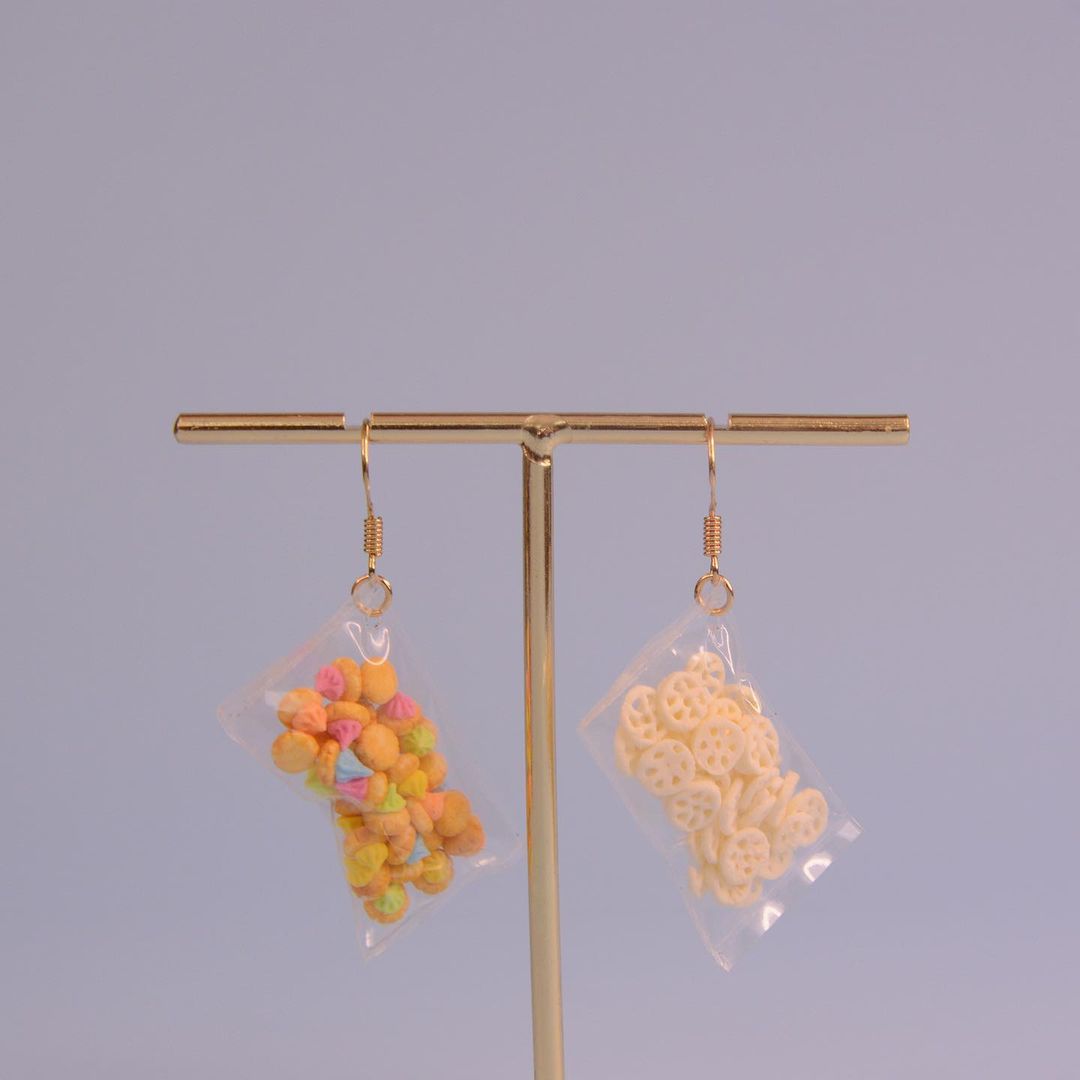 Realistic Childhood Biscuits Earring