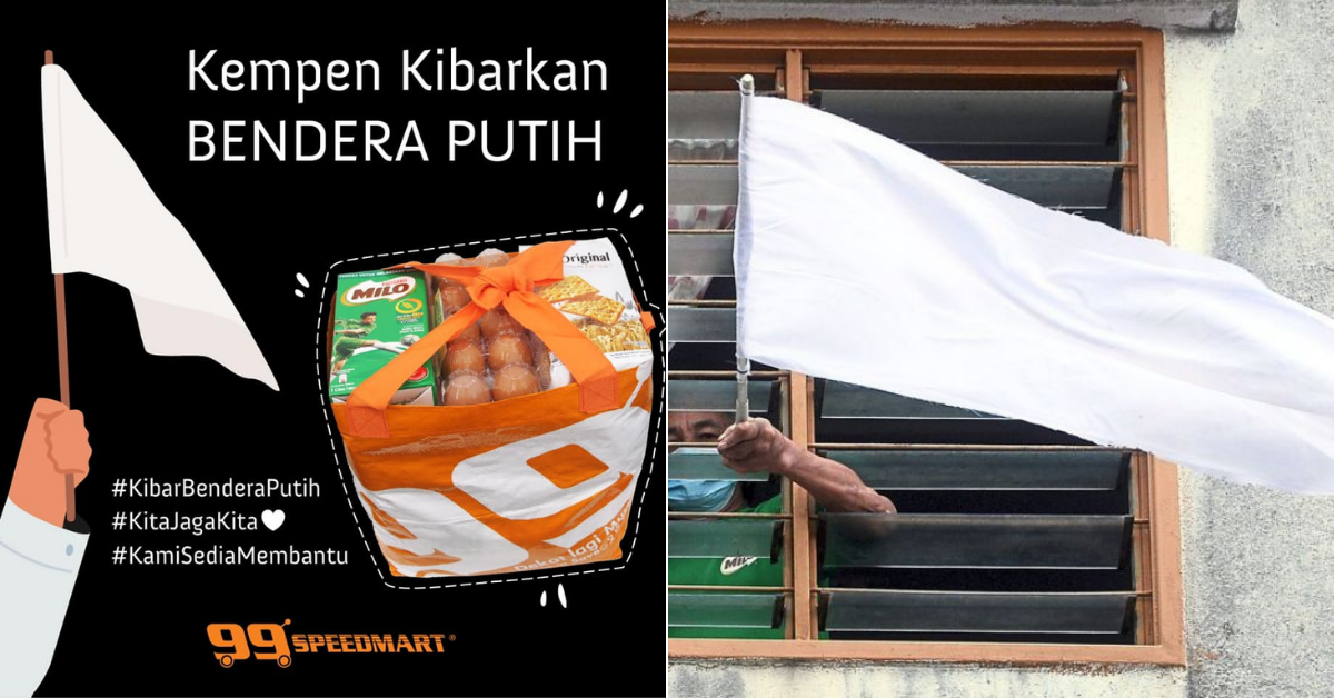 Here S How You Can Help Out Those In Need With 99speedmart S Bendera Putih Campaign Kl Foodie