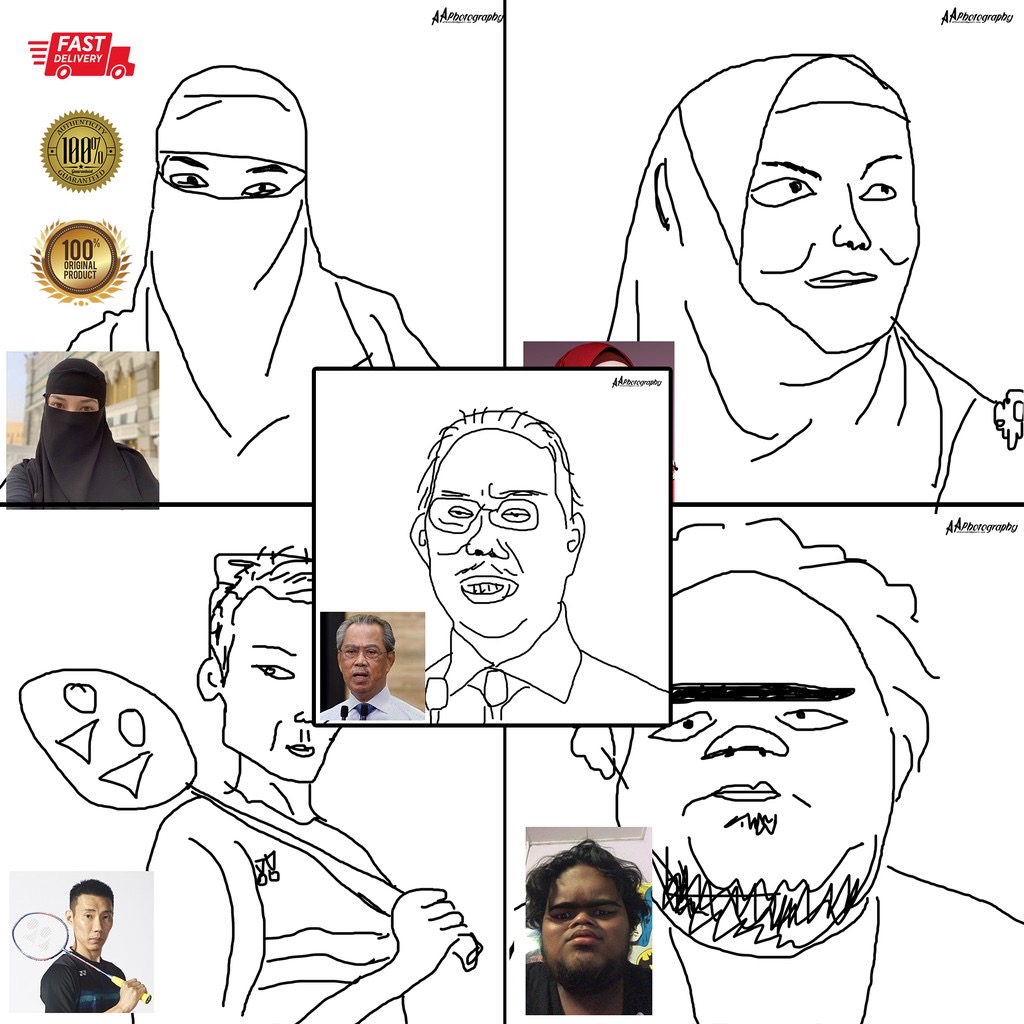 Shopee Malaysia Funny Portrait