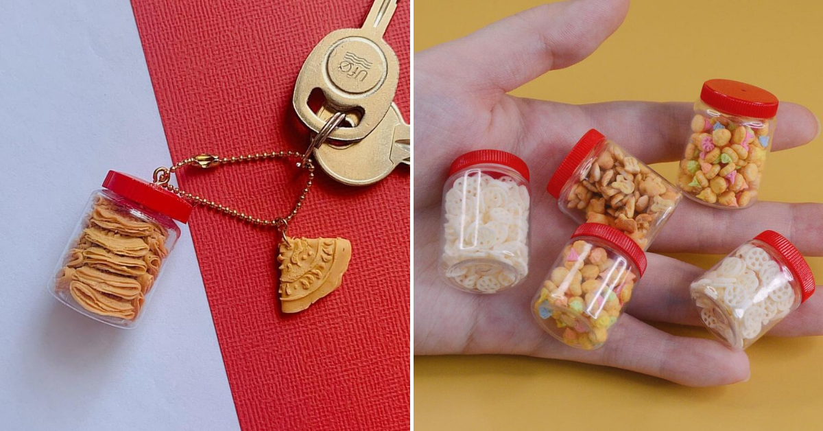 This Malaysian Turns Kuih Kapit And Childhood Biscuits Into Miniature