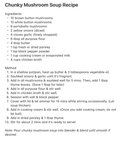 Homemade Chunky Mushroom Soup Recipe: How To Cook This Creamy Soup From ...