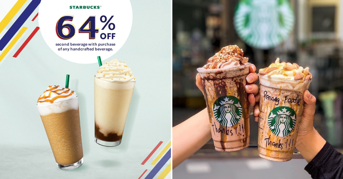 Starbucks Malaysia Now Offers 64 Off On Second Beverage Throughout The Whole August Kl Foodie