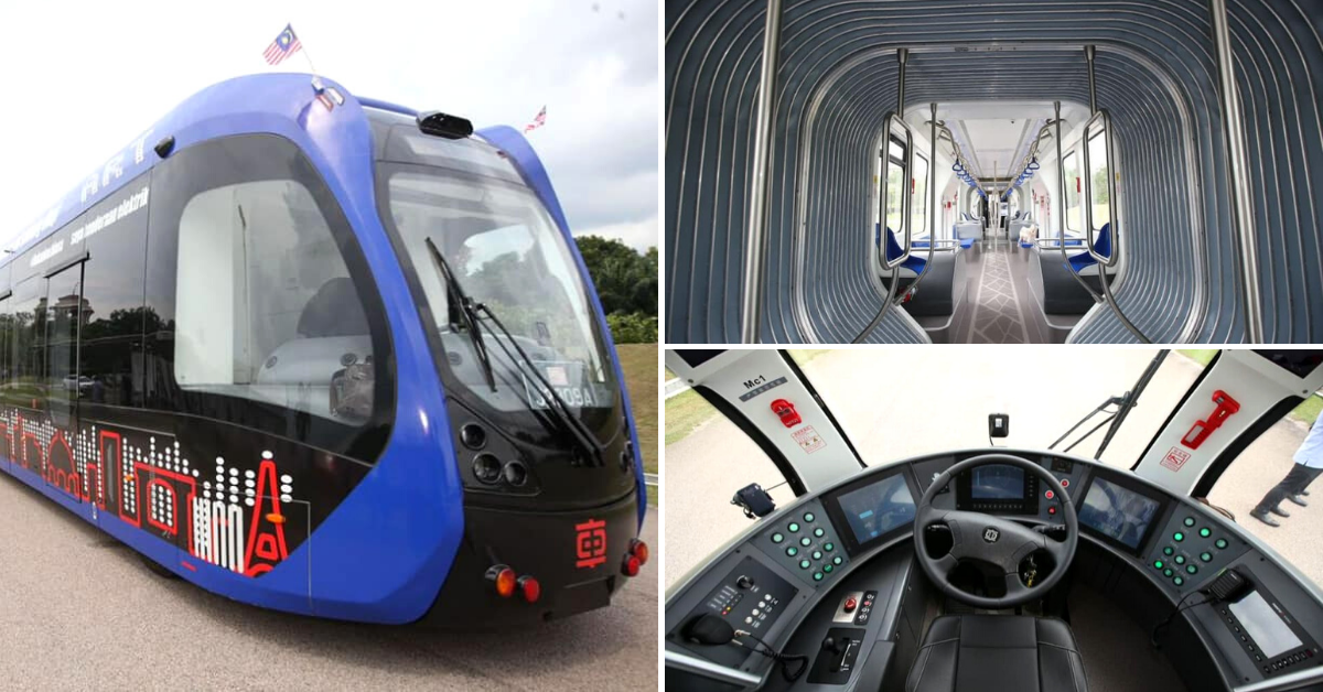 Imbrt First Pilot Test Futuristic Transportation System In Johor Bahru Youtube