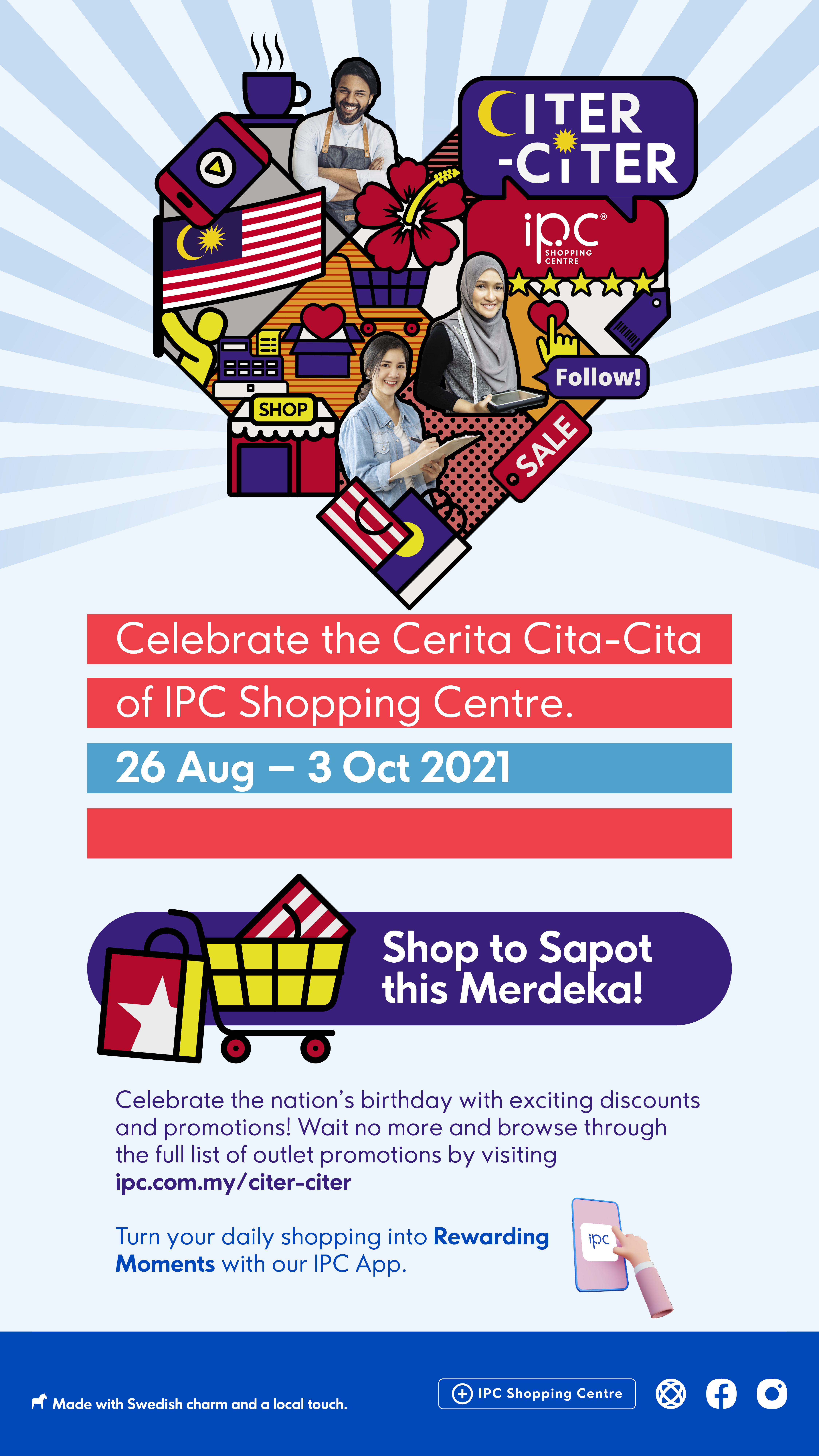 IPC Shopping Centre invites shoppers to maximise their Raya meriahness with  its 'Raya Meriah Max' campaign