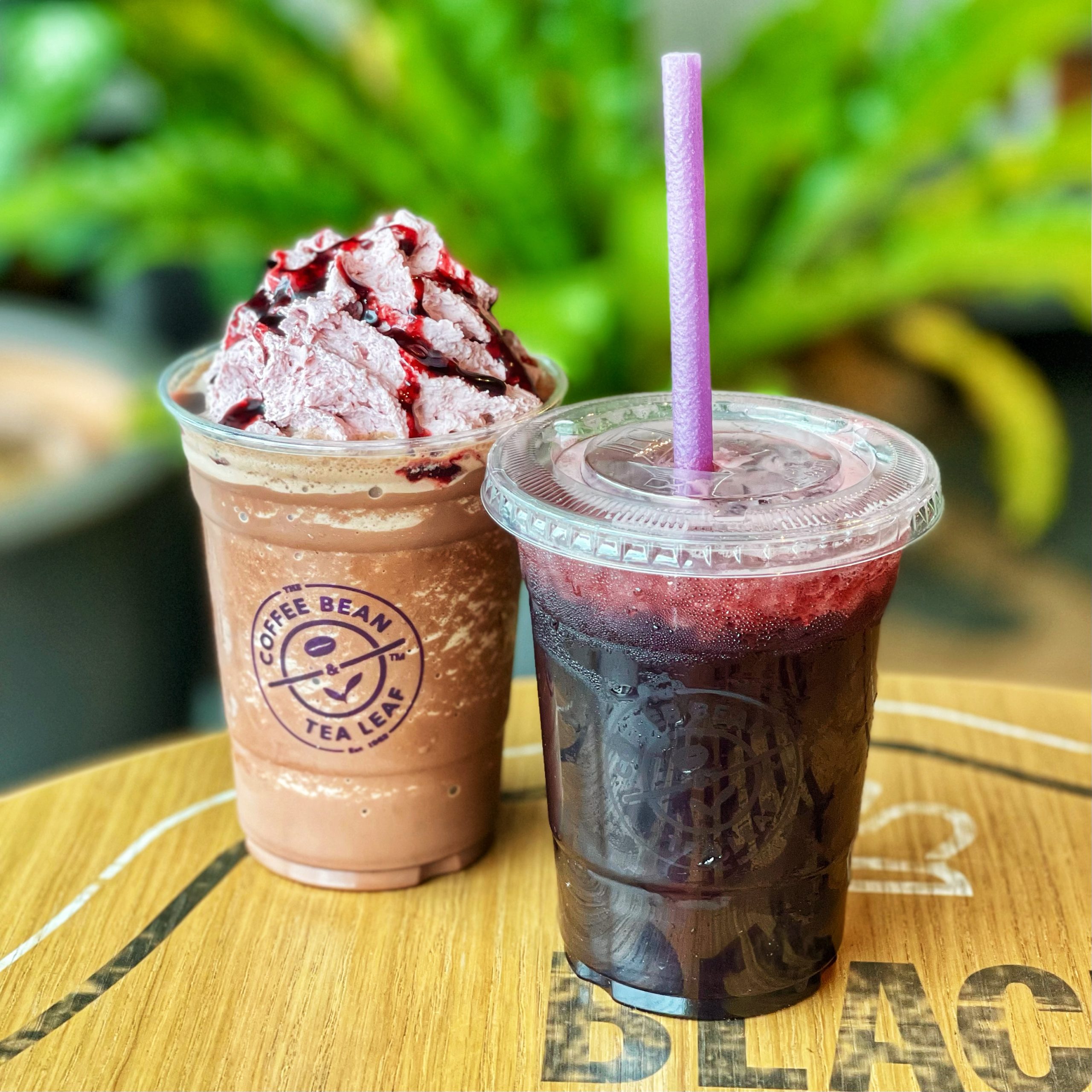 The Coffee Bean & Tea Leaf® - Dark Chocolate Ice Blended® drink